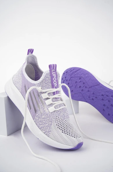 Muggo Ultraboost Unisex Ortopedik Günlük Garantili Yürüyüş Koşu Sneaker Spor Ayakkabı  MOR 37 - 5