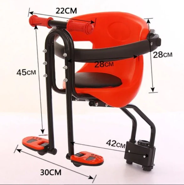FORTE GT XBYC 109 ÇOCUK ÖN TAŞIMA KOLTUĞU BİSİKLET ÇOCUK KOLTUK - 4