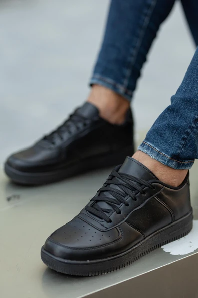 Muggo MGPOGBA Unisex Sneaker Günlük Spor Ayakkabı  SİYAH 42 - 5