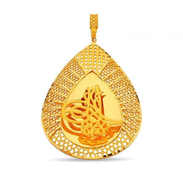 Altın Kolye Ucu 18,49 Gram - 1