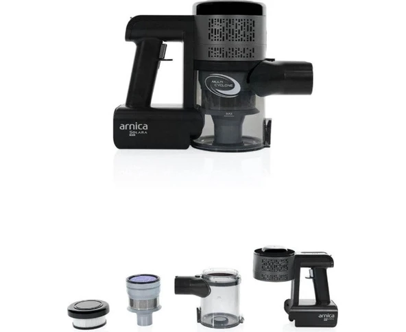 Arnica Solara Pro ET13460 Şarjlı Dik Süpürge - 3