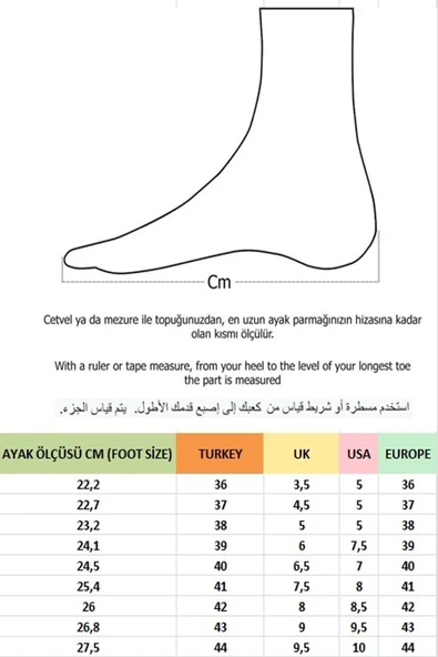 Muggo MGPOGBA Unisex Sneaker Günlük Spor Ayakkabı  BEYAZ 36 - 3