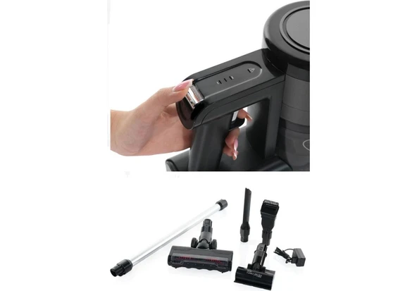 Arnica Solara Pro ET13460 Şarjlı Dik Süpürge - 4