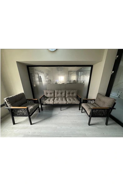 MİAMİ 3+1+1 MELİSA Balkon-bahçe-kafe Çay Seti Koltuk Oturma Takımı-oturma Grubu,ofis Koltuğu