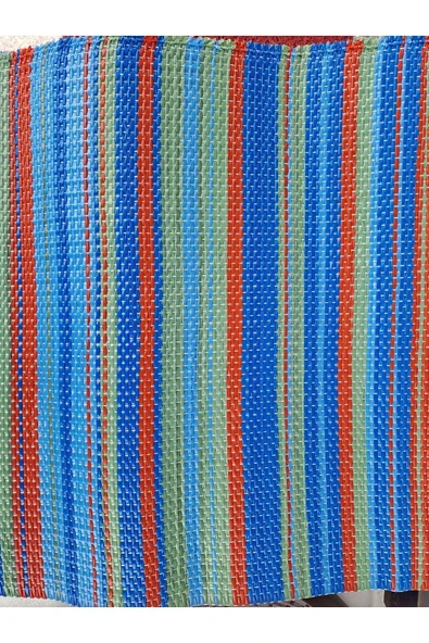 Piknik Hasırı Plaj Hasırı  Katlanan Hasır Kilim Plastik Kamp Hasırı Bahçe Hasırı BÜYÜK BOY180*270 Cm - 6