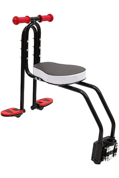 Sarissa Bisiklet Çocuk Taşıyıcı Ön Taşıyıcı Kadro Bağlantılı Bisiklet Çocuk Koltuğu Taşıyıcı Sele - 6