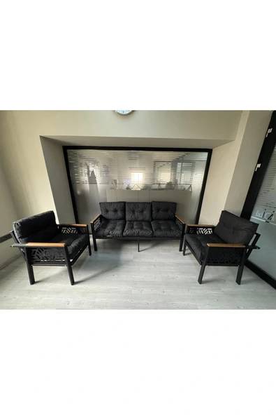 MİAMİ 3+1+1 MELİSA Balkon-bahçe-kafe Çay Seti Koltuk Oturma Takımı-oturma Grubu,ofis Koltuğu ürün görseli