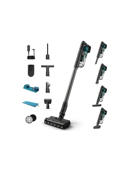 PHİLİPS XC6557/01 Şarjlı Dikey Süpürge +HDA150/60 Kahve Makinesi Hediyeli - 2