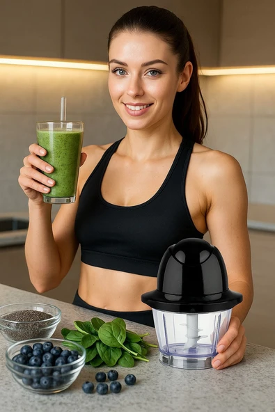 Girist Home 3341 Dört Bıçaklı Fresa Doğrayıcı Rondo - 2