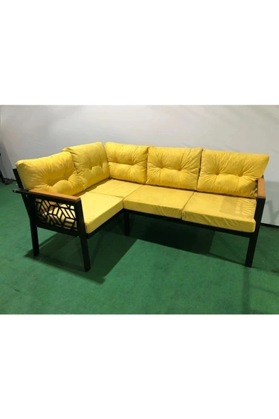 adımshops melisa 2+2 Köşe Yön değiştirilebilir Koltuk Takımı Balkon-bahçe-kafe-çay Seti fonksiyonel