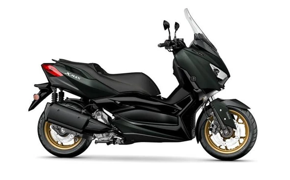 Yamaha X-Max Motosiklet Çocuk Koltuğu,4-8 Yaş Arası, Siyah Deri, Kolsuz, Sök-Tak,Hediyeli