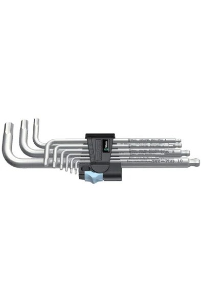 Wera 3950/9 Pkl Top Baş Paslanmaz Metal Alyan Seti 05022720001