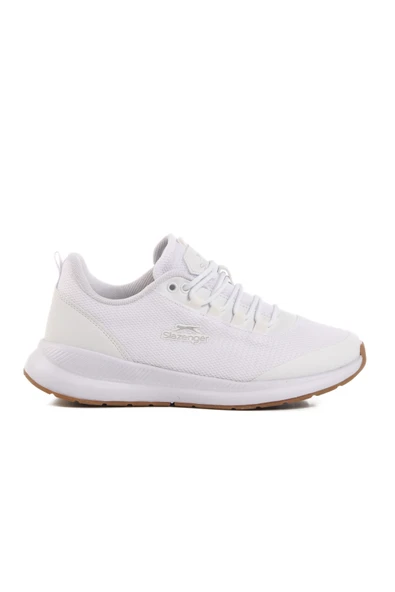 Slazenger Beyaz Fileli Hafif Hava Alabilen Unisex Spor Ayakkabı Zita G