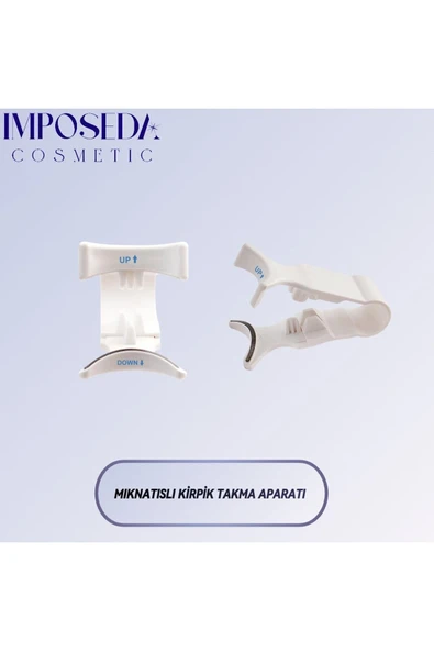 İMPOSEDA Mıknatıs Kirpik Uygulama Aparatı - Mıknatıslı Takma Kirpik Tutucu - 3