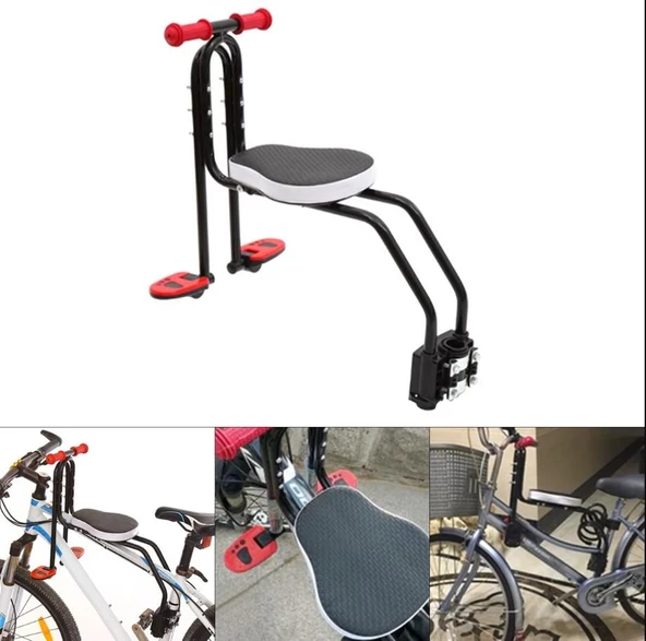 Sarissa Bisiklet Çocuk Taşıyıcı Ön Taşıyıcı Kadro Bağlantılı Bisiklet Çocuk Koltuğu Taşıyıcı Sele - 10