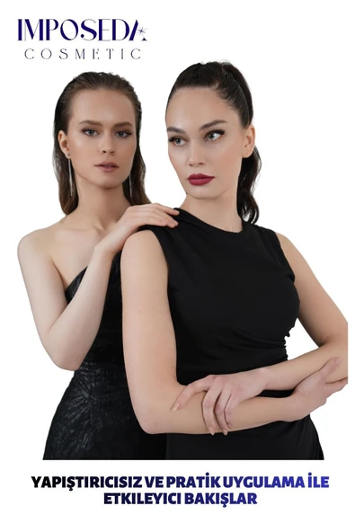 İMPOSEDA Mıknatıslı Kirpik Intense Uzun Ve Yoğun Kirpikler Için Özel Tasarlandı. Mıknatıs Kirpik - 5