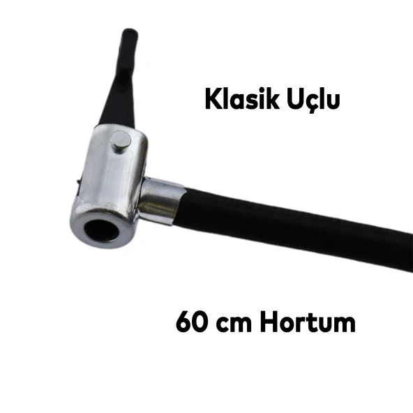 Tek Kalın Pistonlu Ayak Tipi Pompa Tekli Teker Araç Bisiklet Top Bot Lastik Şambrel Şişirme Pompası - 4