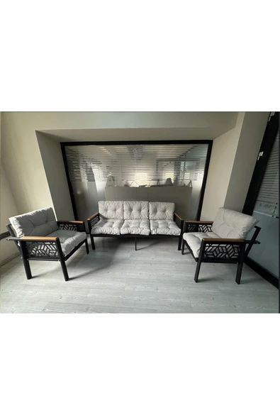 MİAMİ 3+1+1 MELİSA Balkon-bahçe-kafe Çay Seti Koltuk Oturma Takımı-oturma Grubu,ofis Koltuğu ürün görseli