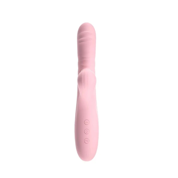 Modern Emişli ve Titreşimli Rabbit Vibratör Pembe - 2