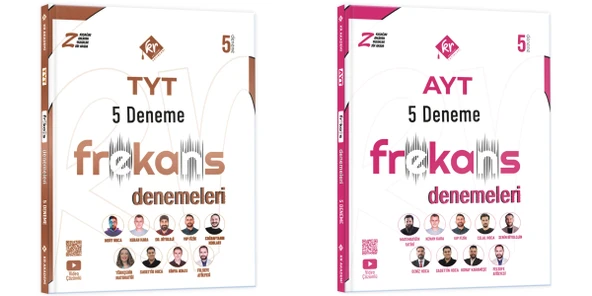 Kr Akademi 2025 Tyt Ayt Frekans Denemeleri Seti 2 Kitap