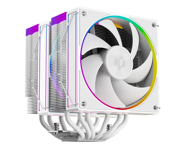 ID-COOLING FROZN A620 ARGB WHITE 4Pin PWM 120mm İşlemci Soğutucu - Resim 2