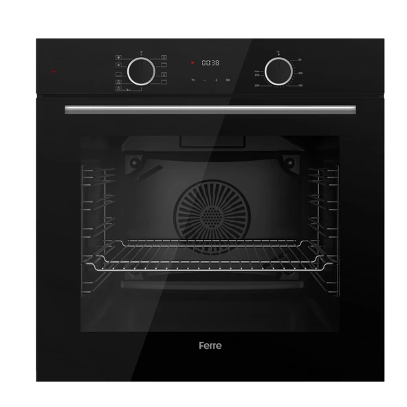 Ferre Fryart Sc serisi Wok'lu Siyah 3'lü Ankastre Set ( xe63cs-sc405-d080 ) - 2