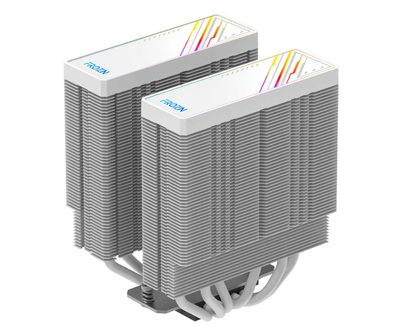 ID-COOLING FROZN A620 ARGB WHITE 4Pin PWM 120mm İşlemci Soğutucu - Resim 5