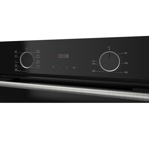 Ferre Fryart Sc serisi Wok'lu Siyah 3'lü Ankastre Set ( xe63cs-sc405-d080 ) - 8