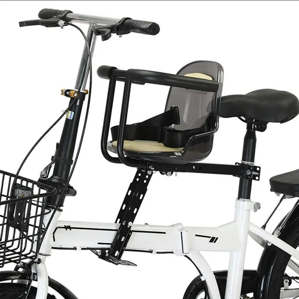 Sarissa E-Bike Bisiklet Çocuk Taşıyıcı Kadro Bağlantılı Elektrikli Bisiklet Uyumlu Çocuk Koltuğu - 8