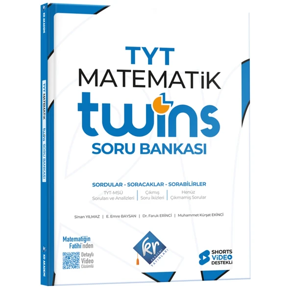 Kr Akademi 2025 Tyt Matematik Twins Soru Bankası