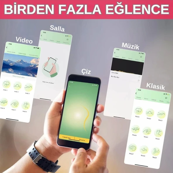 TELEFON KONTROLLÜ YUMURTA VİBRATÖR - 5