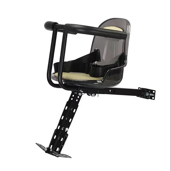 Sarissa E-Bike Bisiklet Çocuk Taşıyıcı Kadro Bağlantılı Elektrikli Bisiklet Uyumlu Çocuk Koltuğu - 5