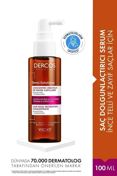 Vichy Dercos Densi-Solution Yoğunlaştırıcı Saç Serumu 100 ml