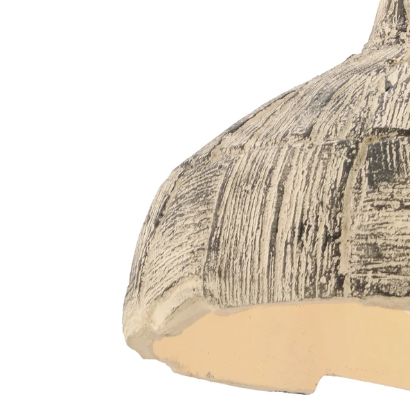 Apliqa Balas Beton Tekli Tasarım, Retro, Modern Sarkıt Avize - Resim 4