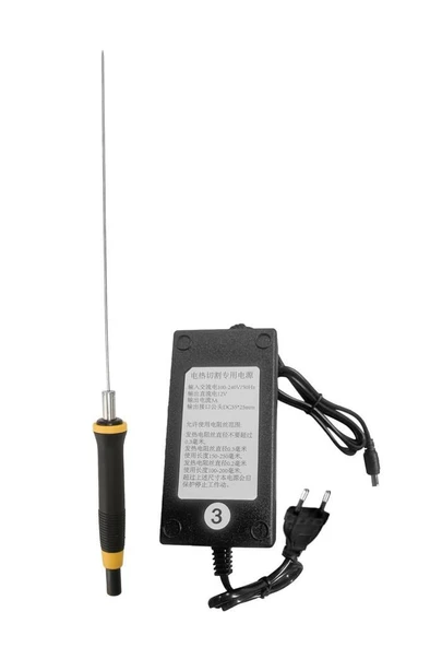 Köpük, Strafor Kesici Elektrikli Sıcak Bıçak, Tel Uzunluğu 20cm - 4