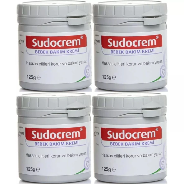 Sudocrem 125 gr 4'lü Bebek Bakım Kremi