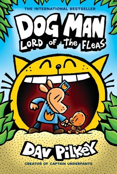 Dog Man 5: Lord Of The Fleas (A Graphic Novel) - Dav Pilkey