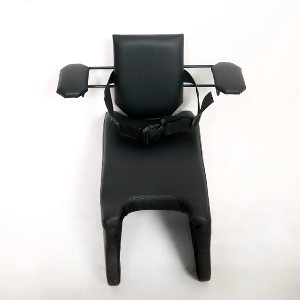 Honda DİO-ACTİVA Motosiklet Çocuk Koltuğu,Emniyet Kemerli, Siyah Deri, Kollu, 4-8 Yaş Arası, Hediyeli - 10