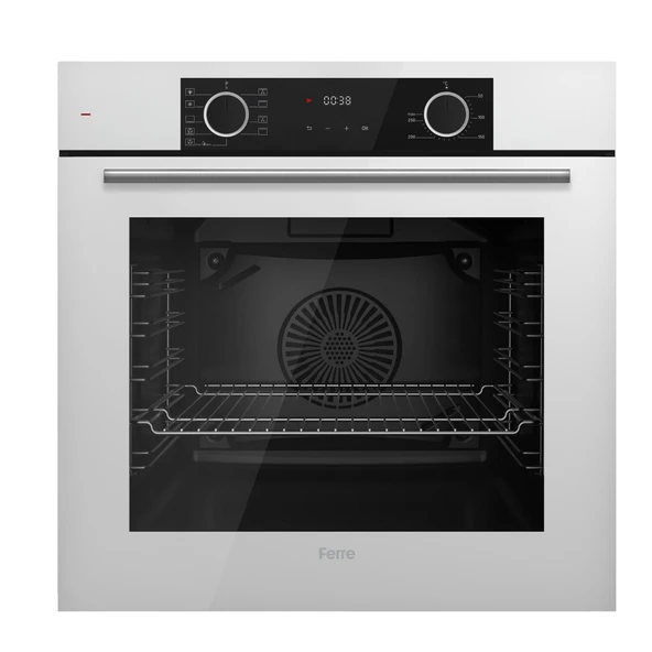 Ferre Fryart Sc serisi Wok'lu Beyaz 3'lü Ankastre Set ( xe63cb-sc406-d078 ) - Resim 2