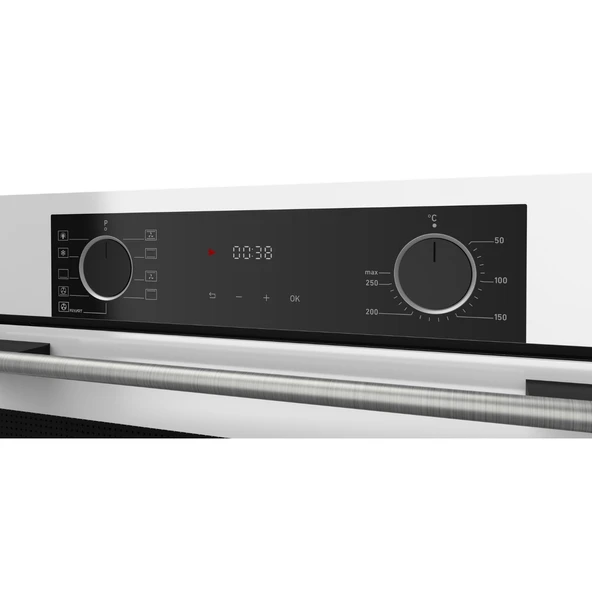 Ferre Fryart Sc serisi Wok'lu Beyaz 3'lü Ankastre Set ( xe63cb-sc406-d078 ) - Resim 7