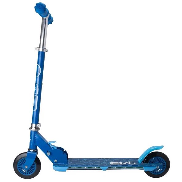 Evo 2 Tekerlekli Flash Işıklı Mavi Scooter - 3