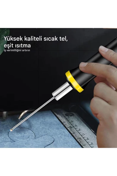 Köpük, Strafor Kesici Elektrikli Sıcak Bıçak, Tel Uzunluğu 25cm - 10