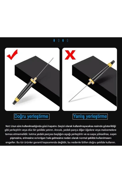 Köpük, Strafor Kesici Elektrikli Sıcak Bıçak, Tel Uzunluğu 15cm - 3