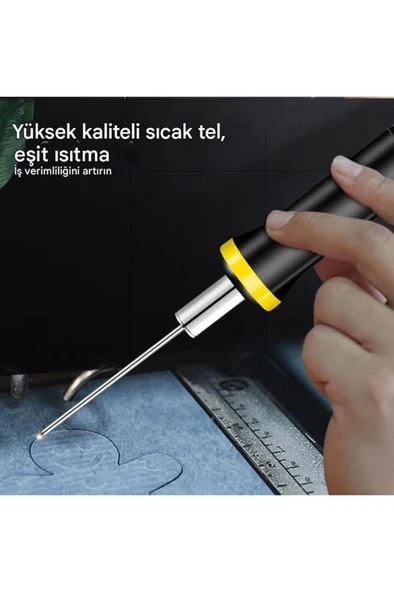 Köpük, Strafor Kesici Elektrikli Sıcak Bıçak, Tel Uzunluğu 10cm - 10