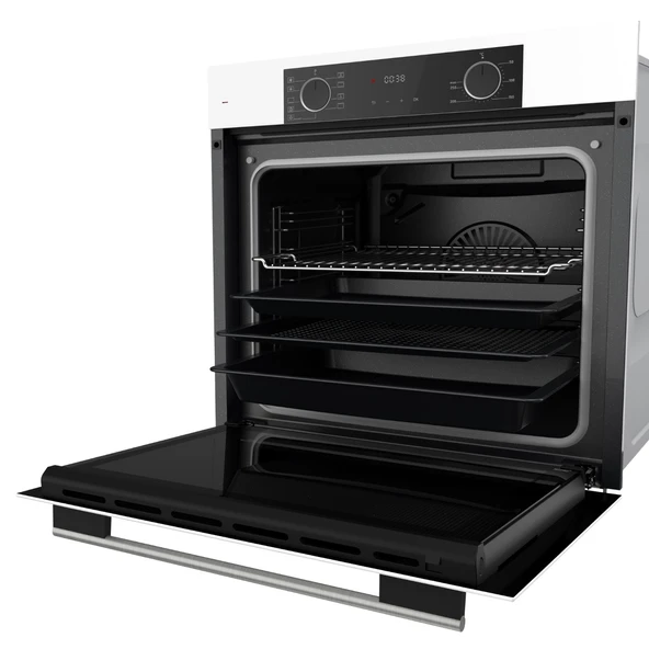 Ferre Fryart Sc serisi Wok'lu Beyaz 3'lü Ankastre Set ( xe63cb-sc406-d064 ) - Resim 5