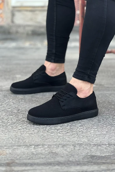 Dean  Wagoon WG016 Kömür Triko Erkek Casual Ayakkabı