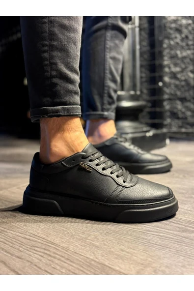 Erkek AyakkabıKnack Günlük Ayakkabı 222 Siyah (Siyah Taban) - Resim 2