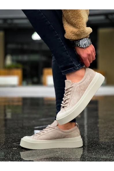 BA500 BOA Özel Termo Taban Krem Casual Erkek Ayakkabı ürün görseli