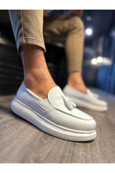 Knack Günlük Spor Klasik Ayakkabı 818 Beyaz - Resim 2