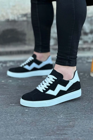 Erkek AyakkabıWagoon WG160 Siyah Erkek Casual Ayakkabı - Resim 2